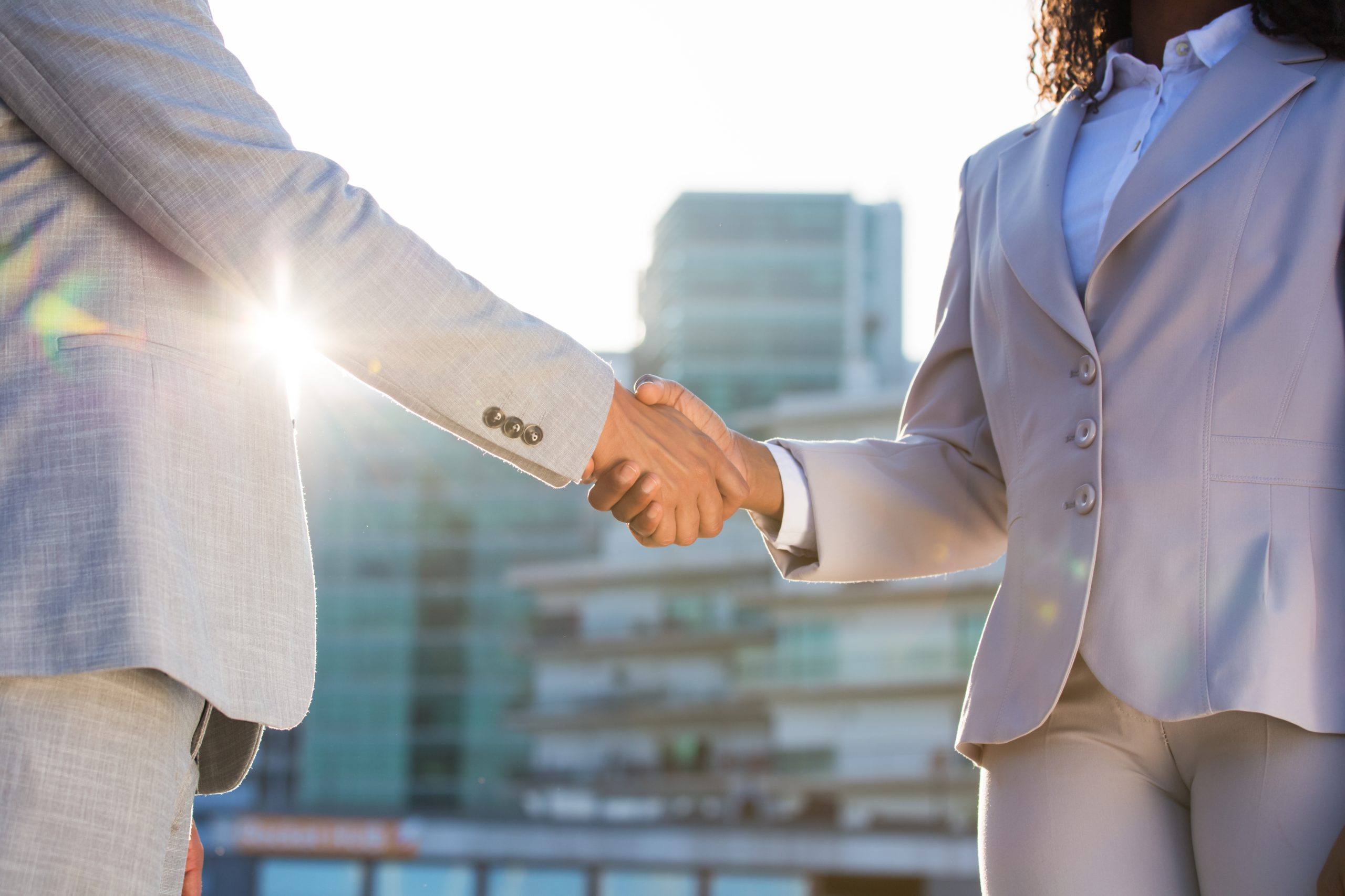 business merge in progress